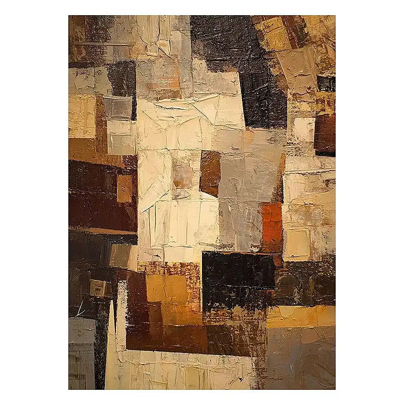 Urban Echo | Modern Abstract Geometric Wall Art