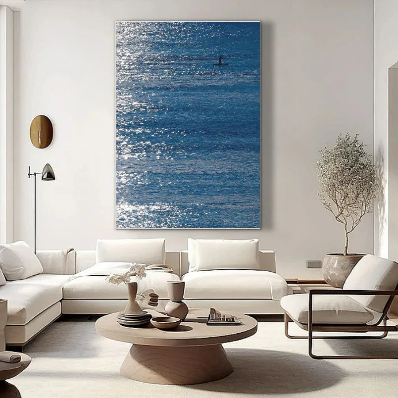 Wave Seeker | Contemporary Textured Canvas Art Painting