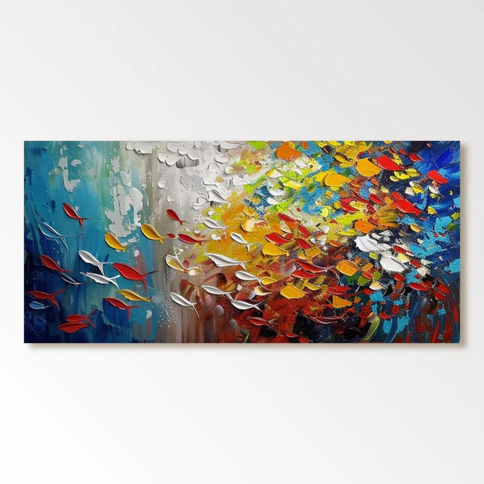 Colorful Painting "Colorful Symphony"