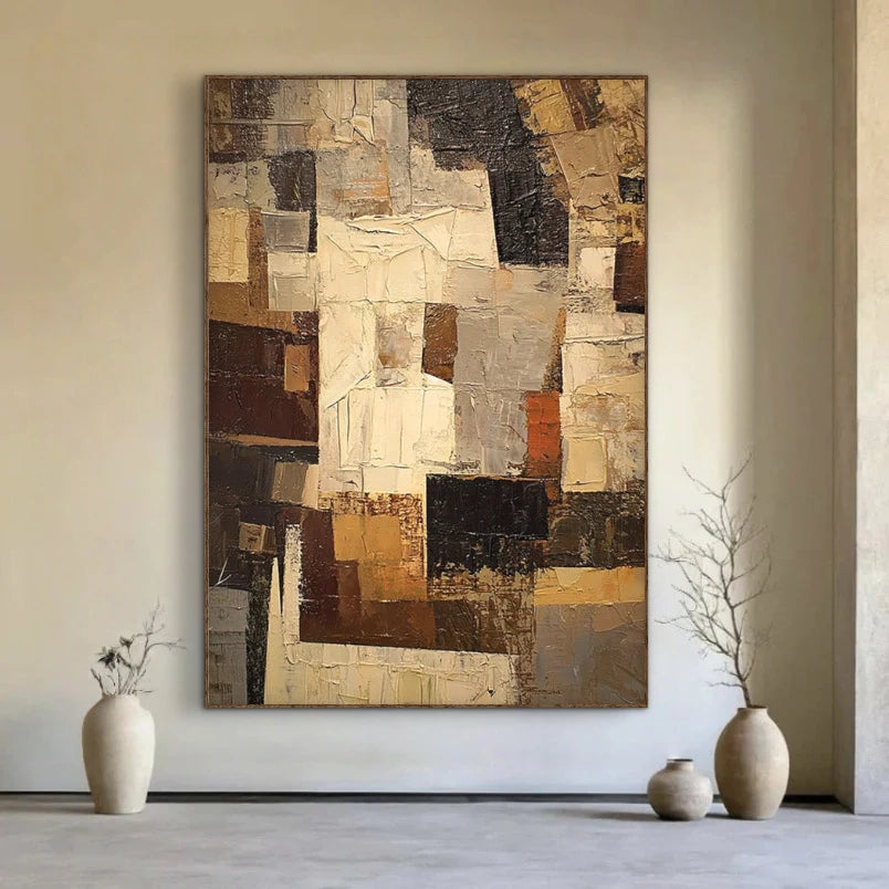 Urban Echo | Modern Abstract Geometric Wall Art