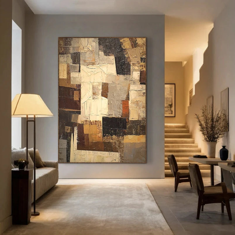 Urban Echo | Modern Abstract Geometric Wall Art