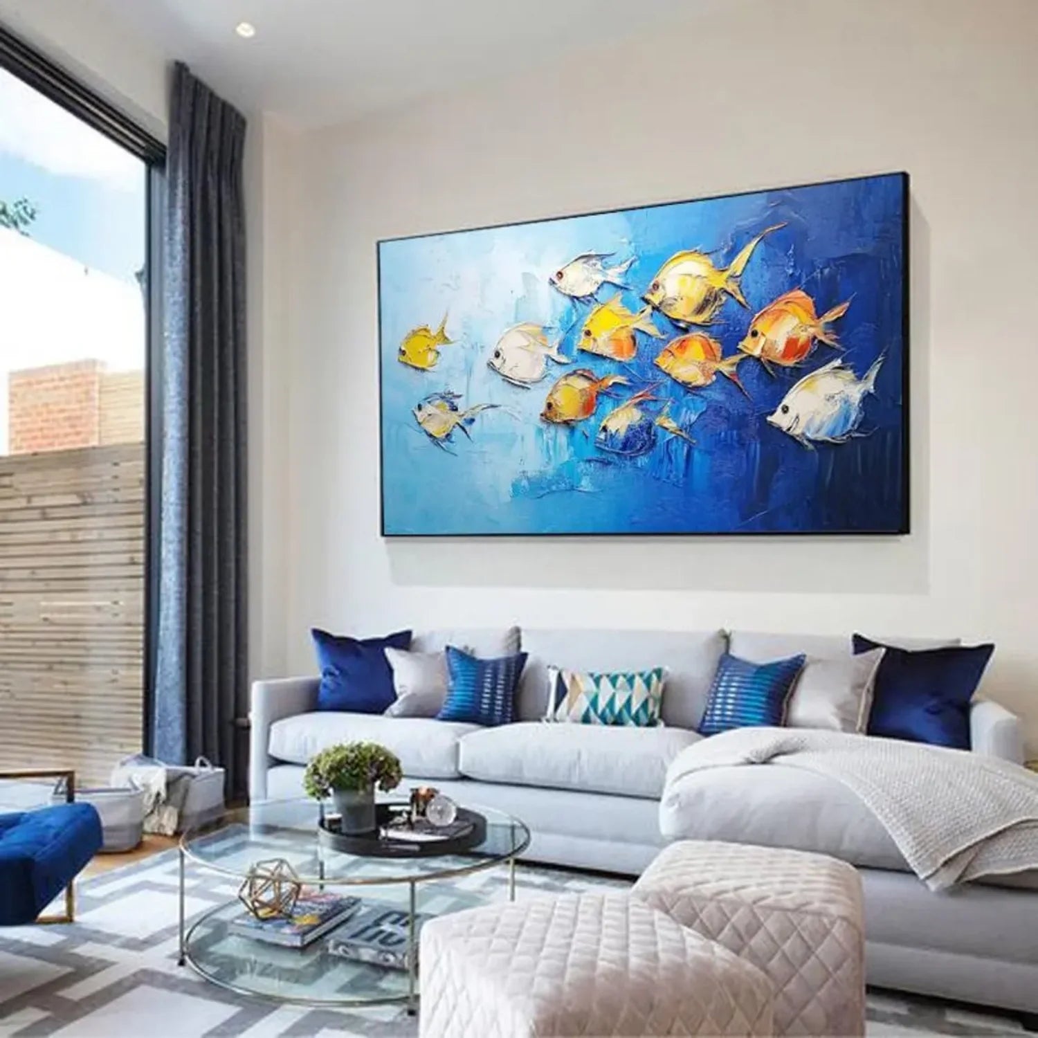 Abstract Animal Textured Wall Art #AL127