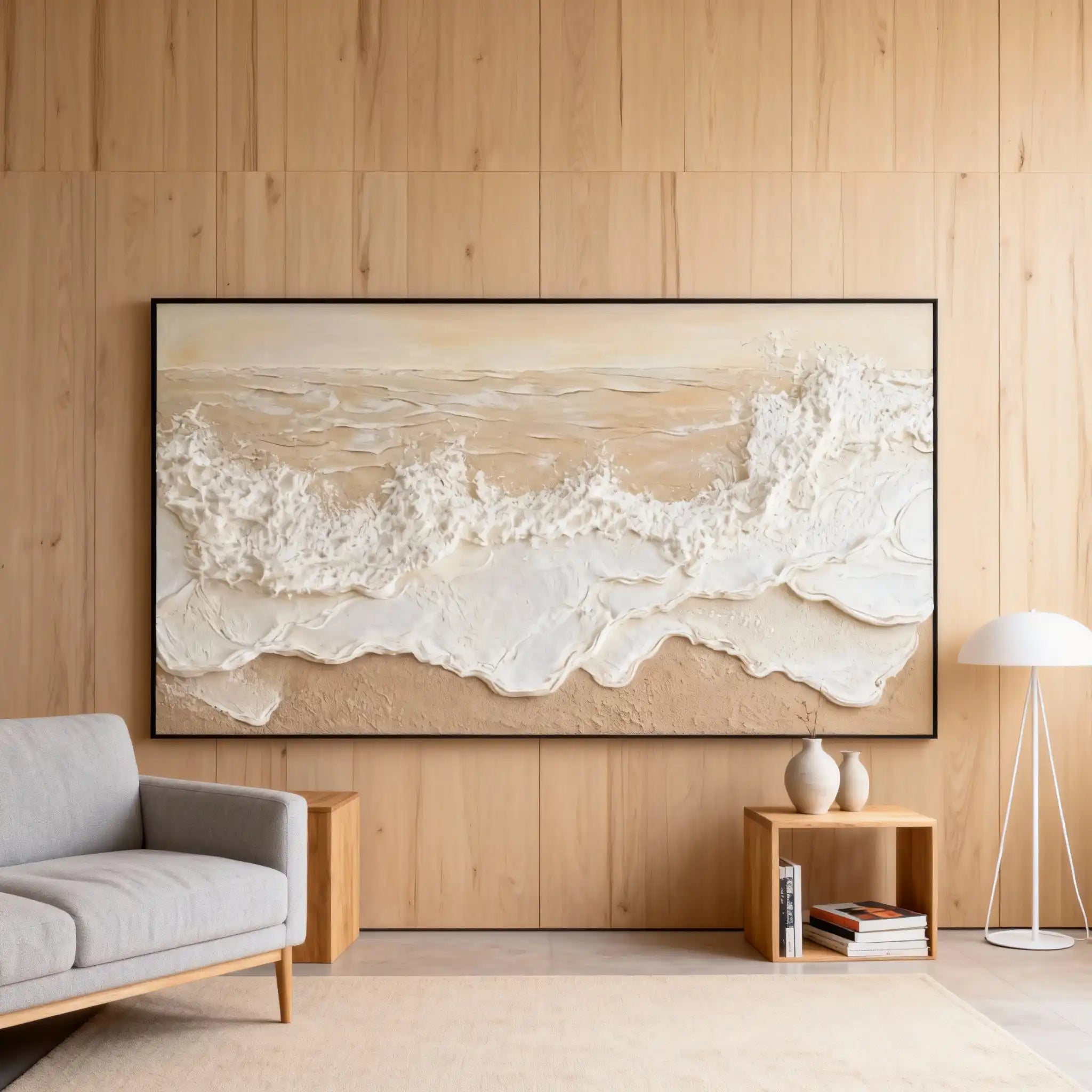 Abstract Painting "Marée Éternelle"