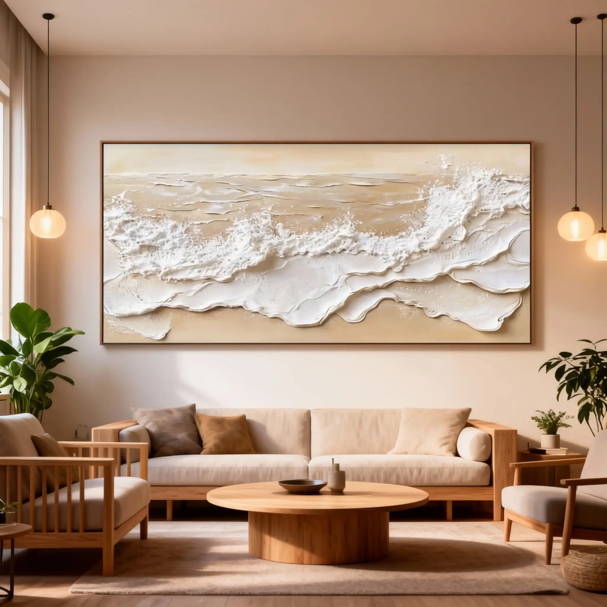 Abstract Painting "Marée Éternelle"