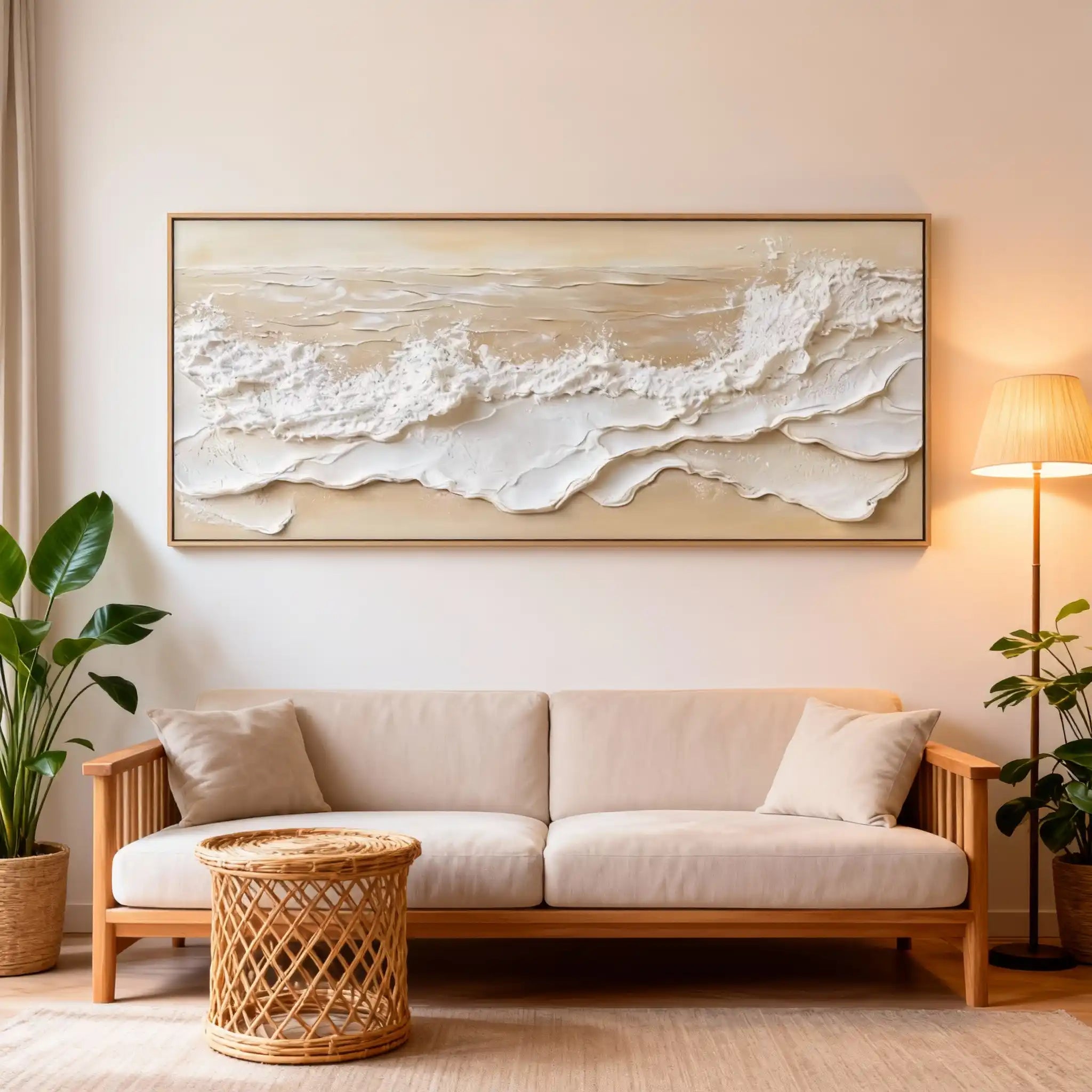 Abstract Painting "Marée Éternelle"