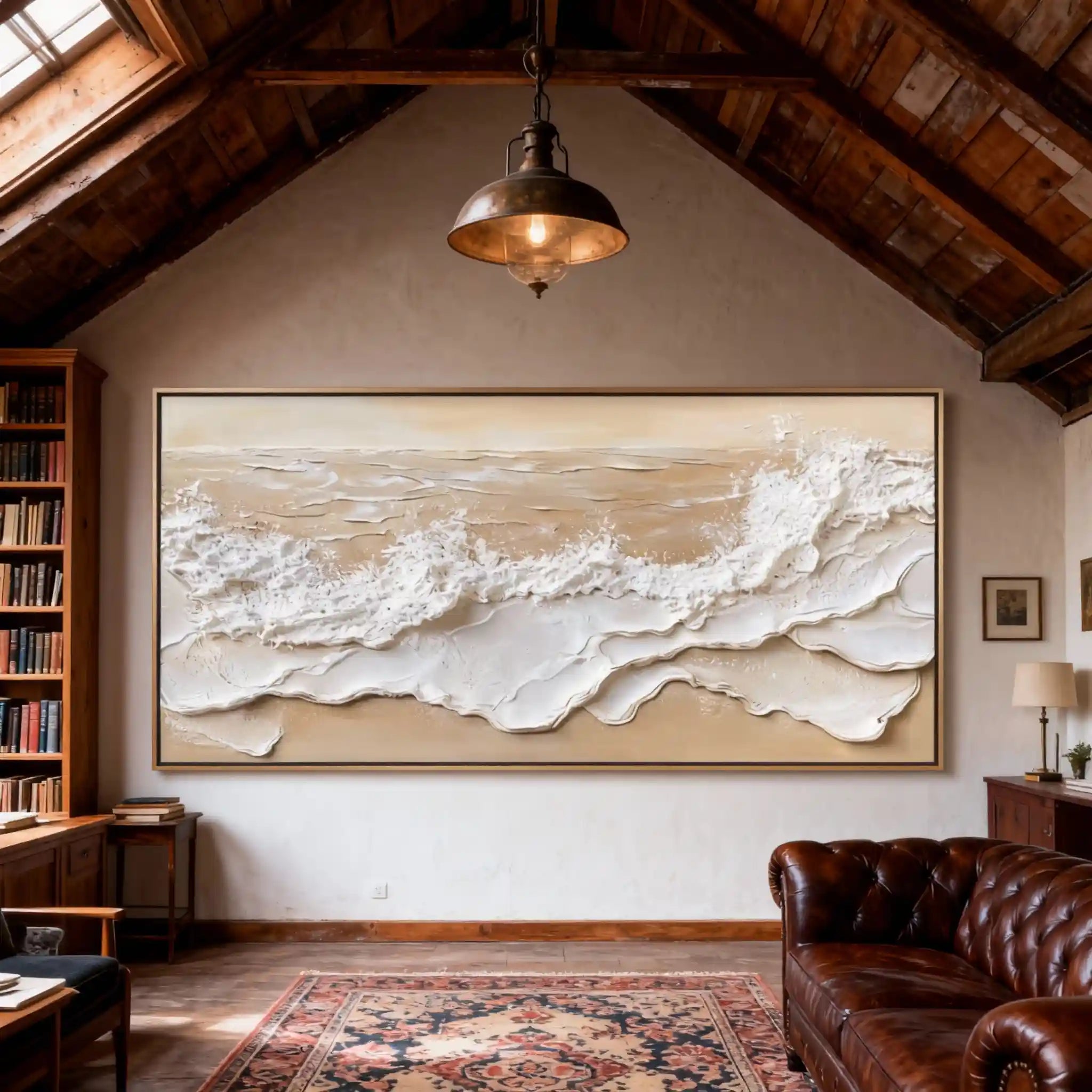 Abstract Painting "Marée Éternelle"